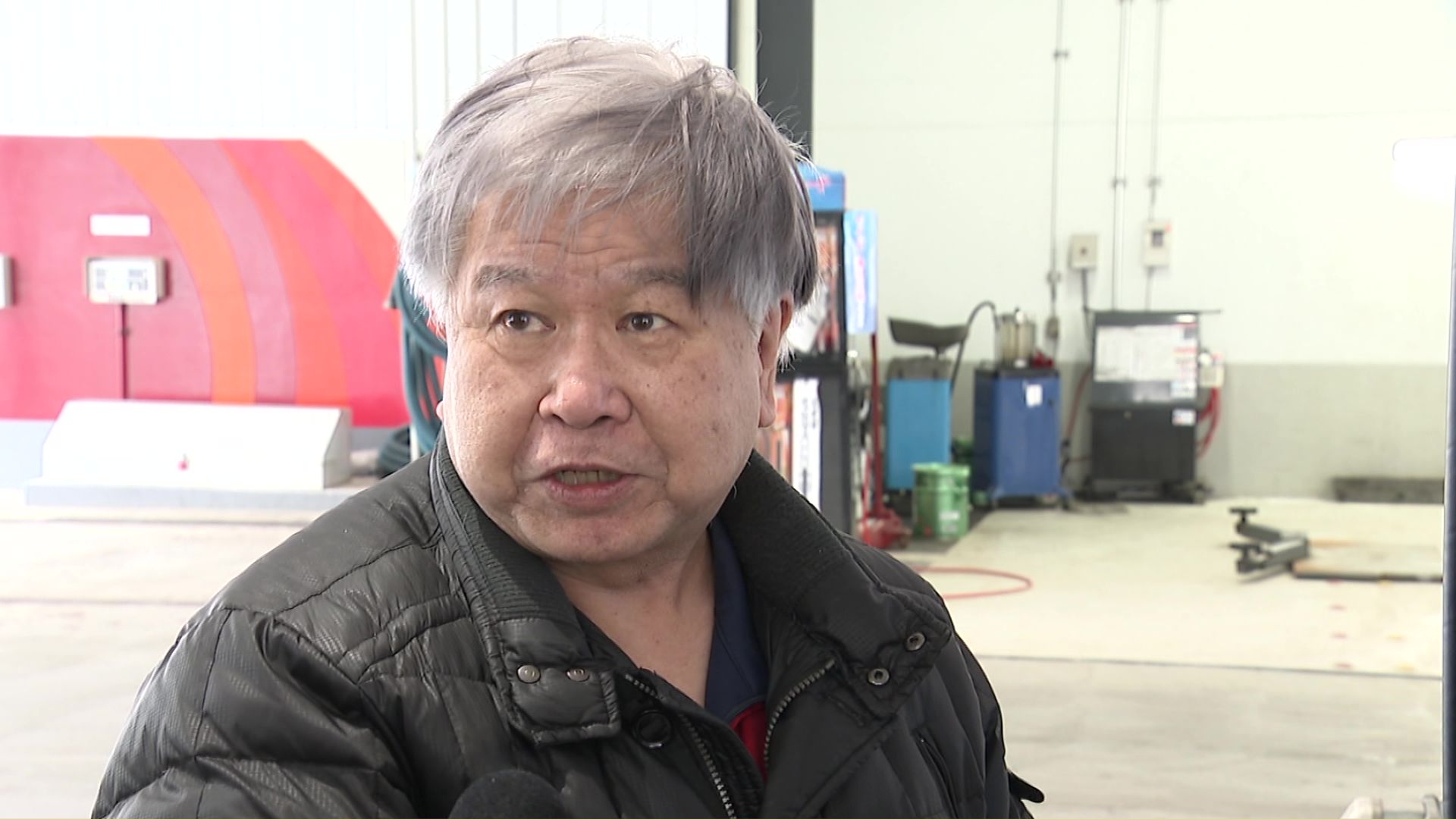 給油に訪れた札幌市民