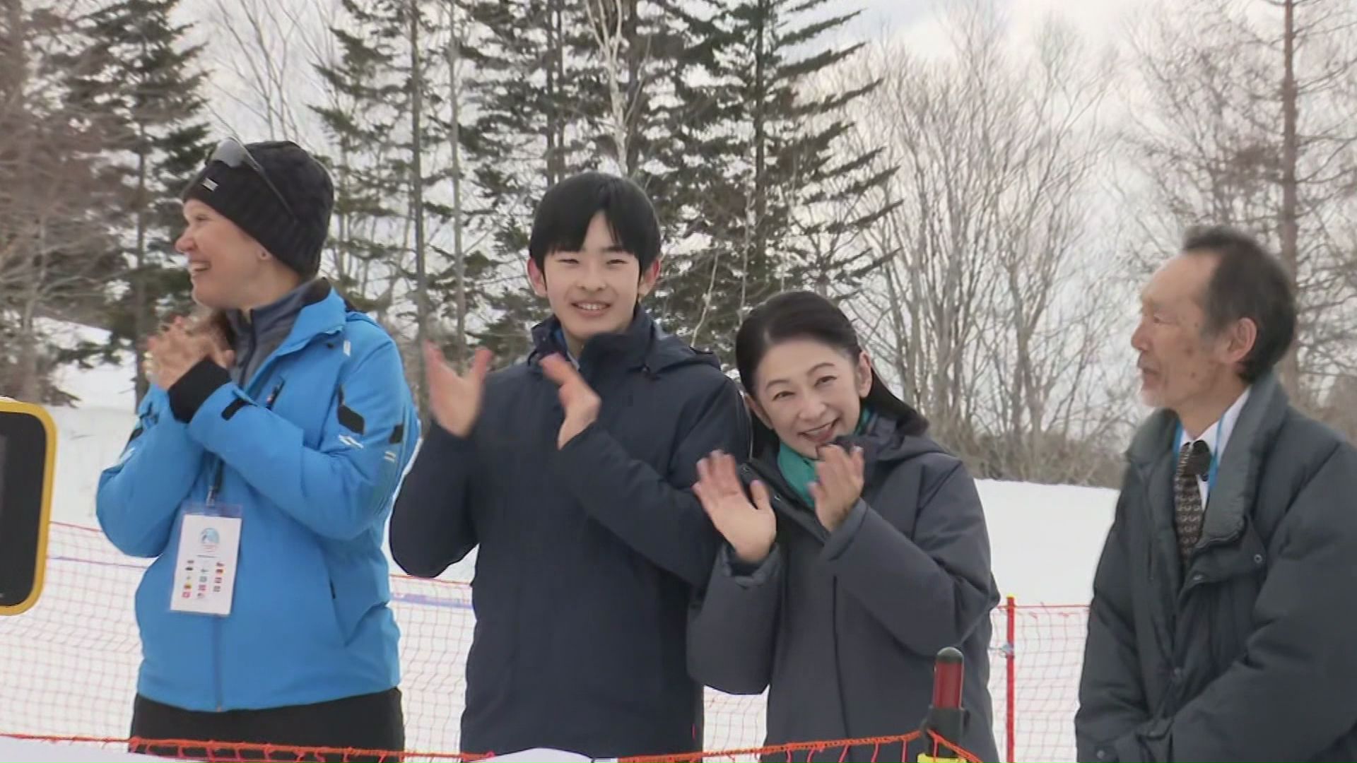 秋篠宮妃紀子さまとご夫妻の長男悠仁さま（北海道留寿都村）