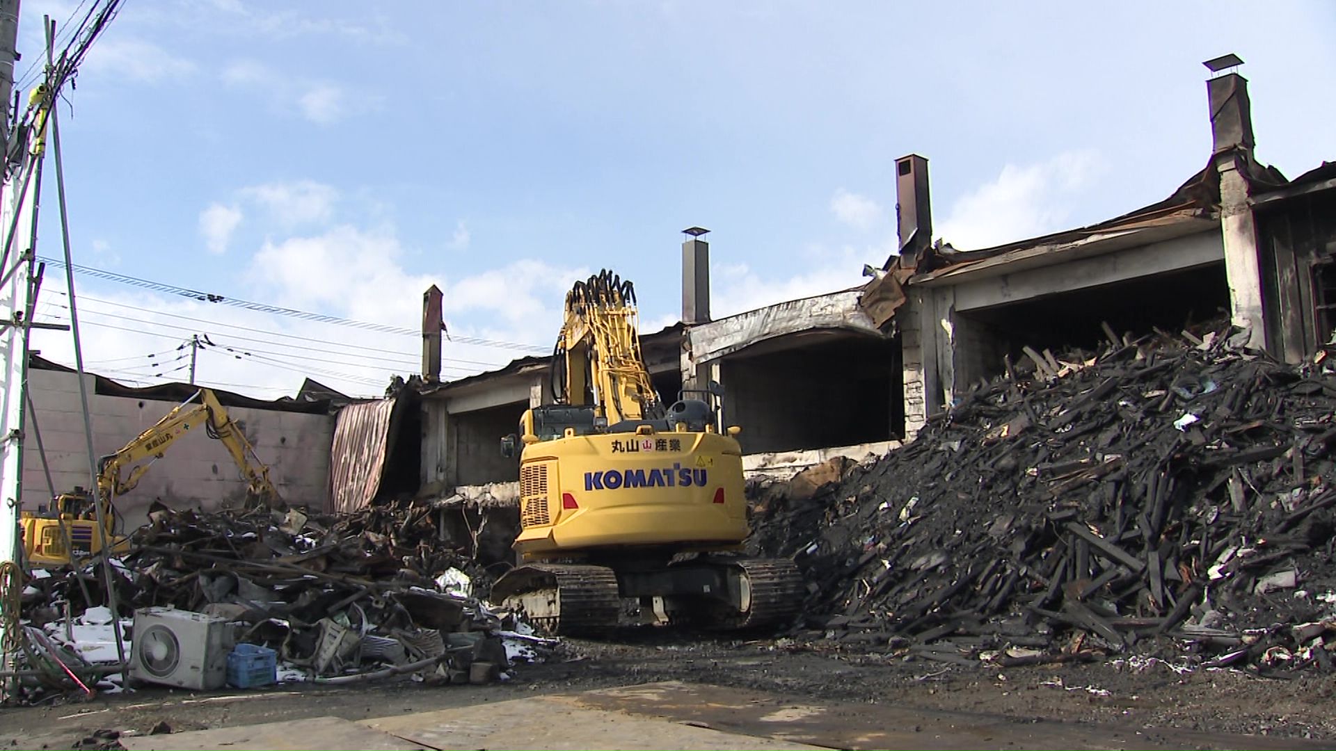 地域の人に愛された大麻銀座商店街が火災に襲われ解体