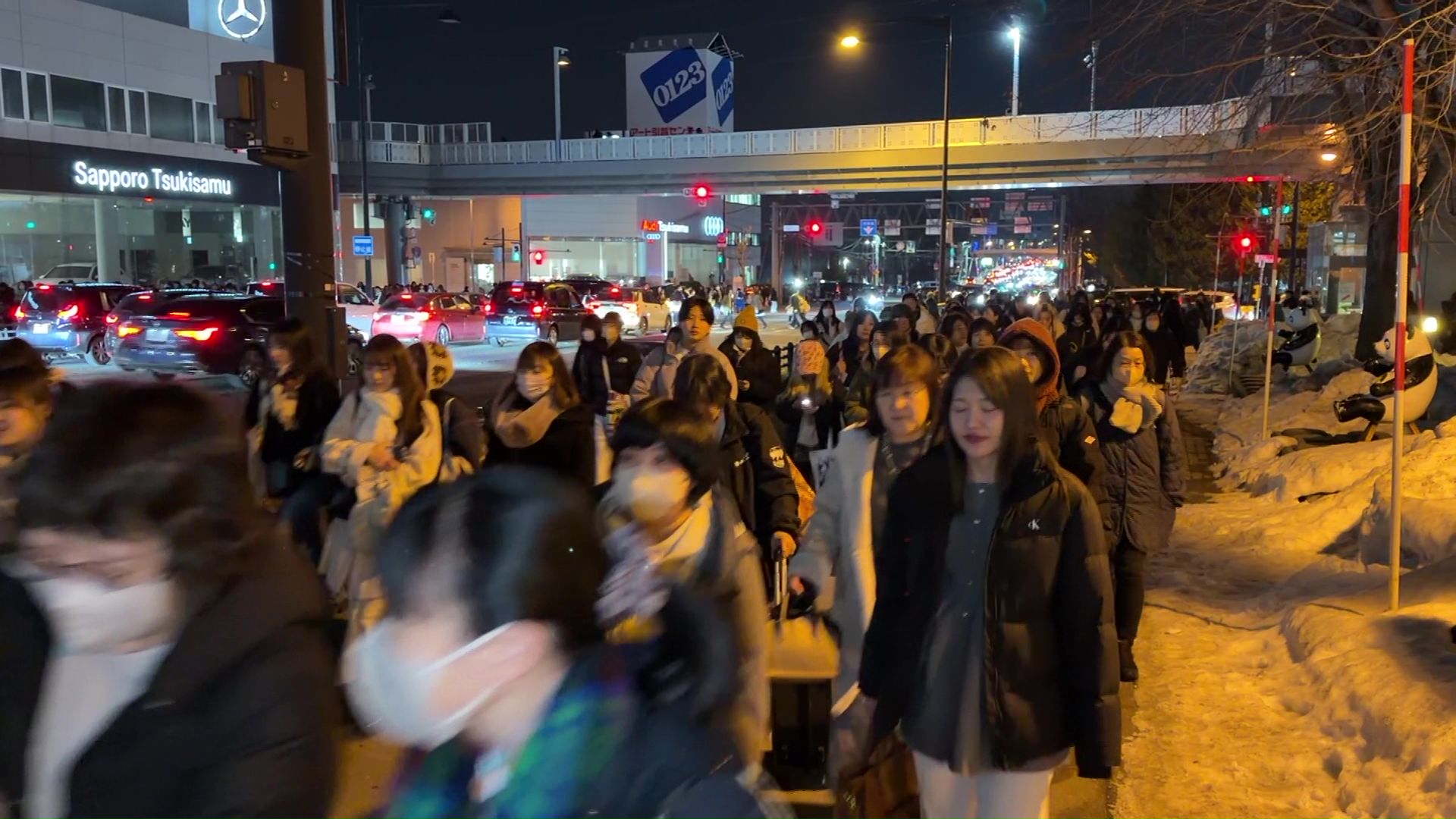 札幌公演終了後の様子