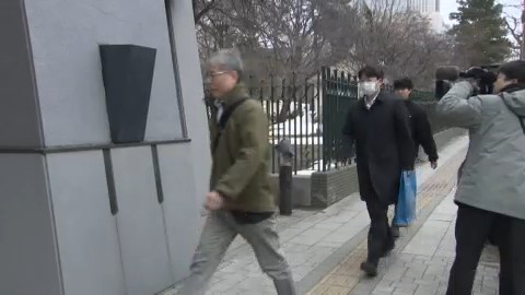 命令書を渡しに来た札幌市の担当者