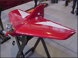 廃線路上に落下した「無線誘導標的機」(提供:第7師団司令部)