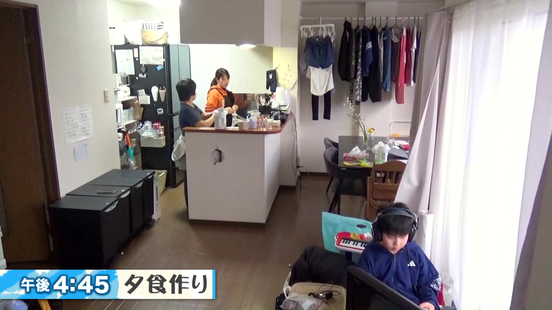 家に帰ってもご飯作り