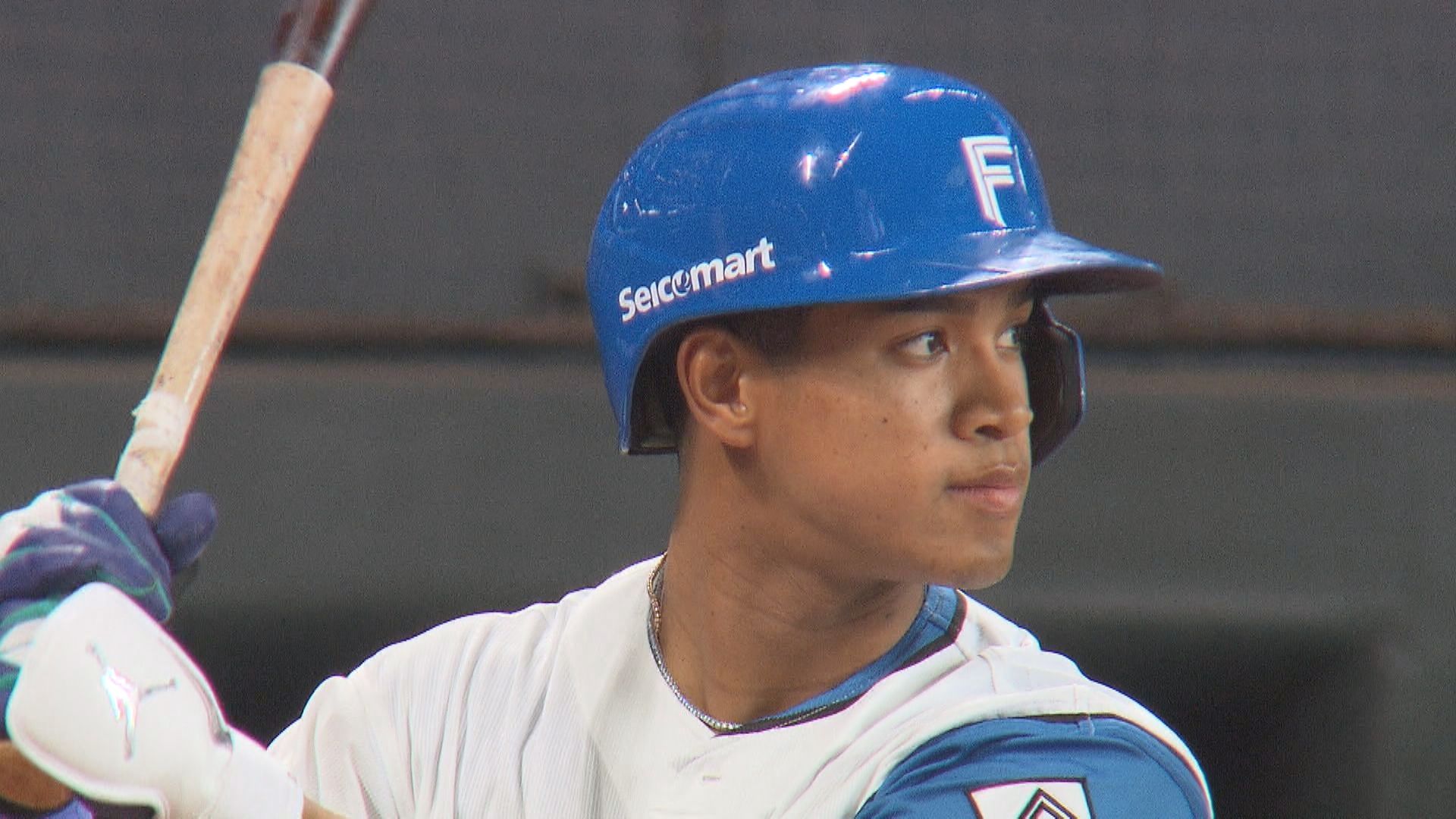 今シーズン5号・勝ち越し3ランホームランを放った万波中正選手（25）