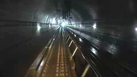 青函トンネル内の様子（資料）