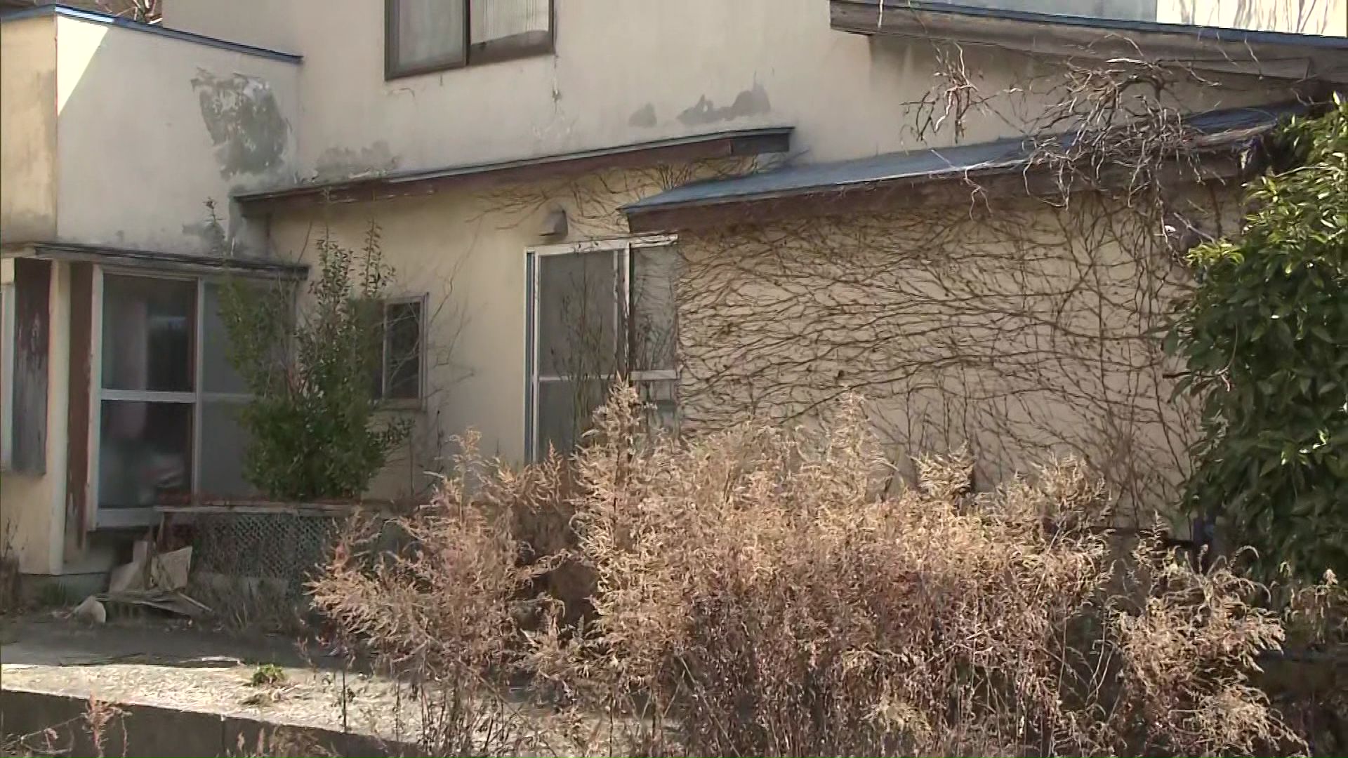 事件があった現場（函館市）