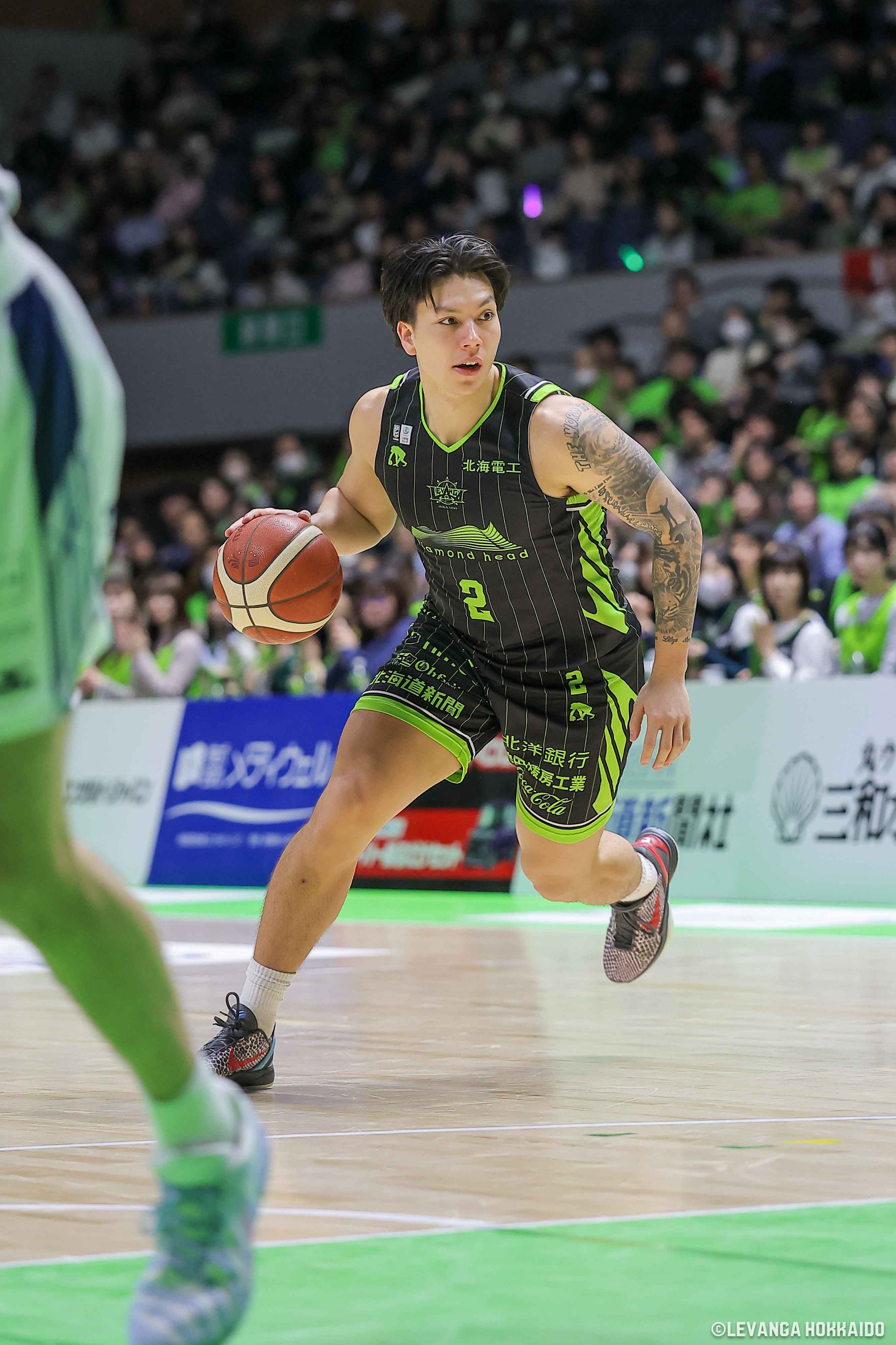 2026年4月12日長崎戦のドワイト・ラモス選手 【提供 レバンガ北海道】