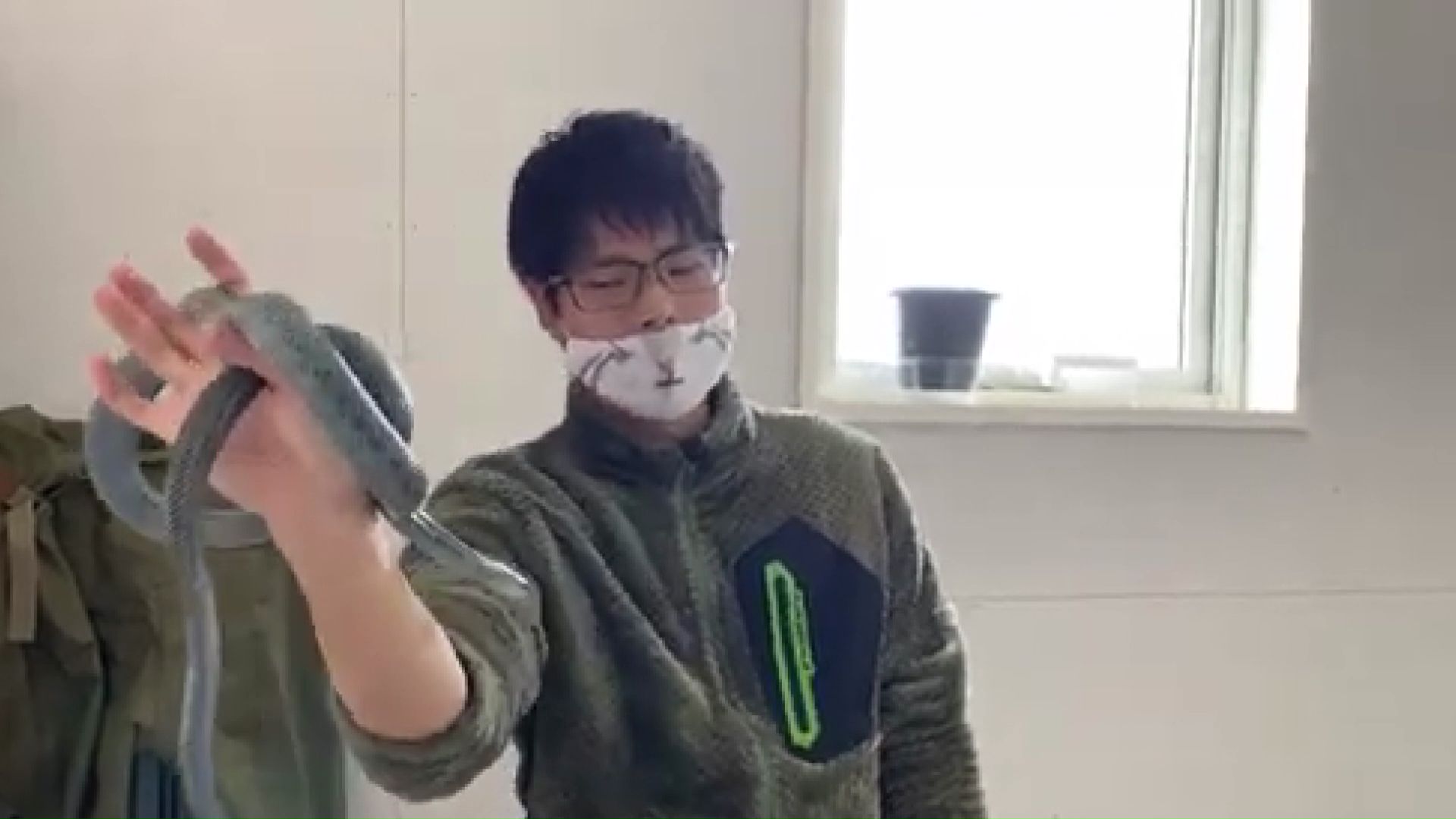 鈴木容疑者（旭山動物園公式YouTubeより）