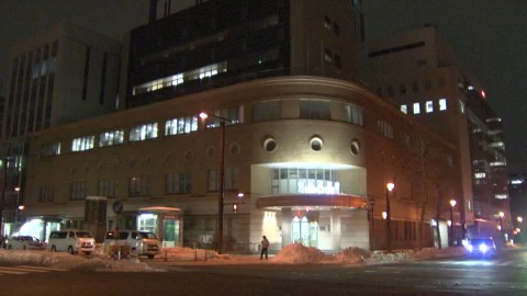 暴行の疑いで男を現行犯逮捕した北海道警中央署（札幌市）
