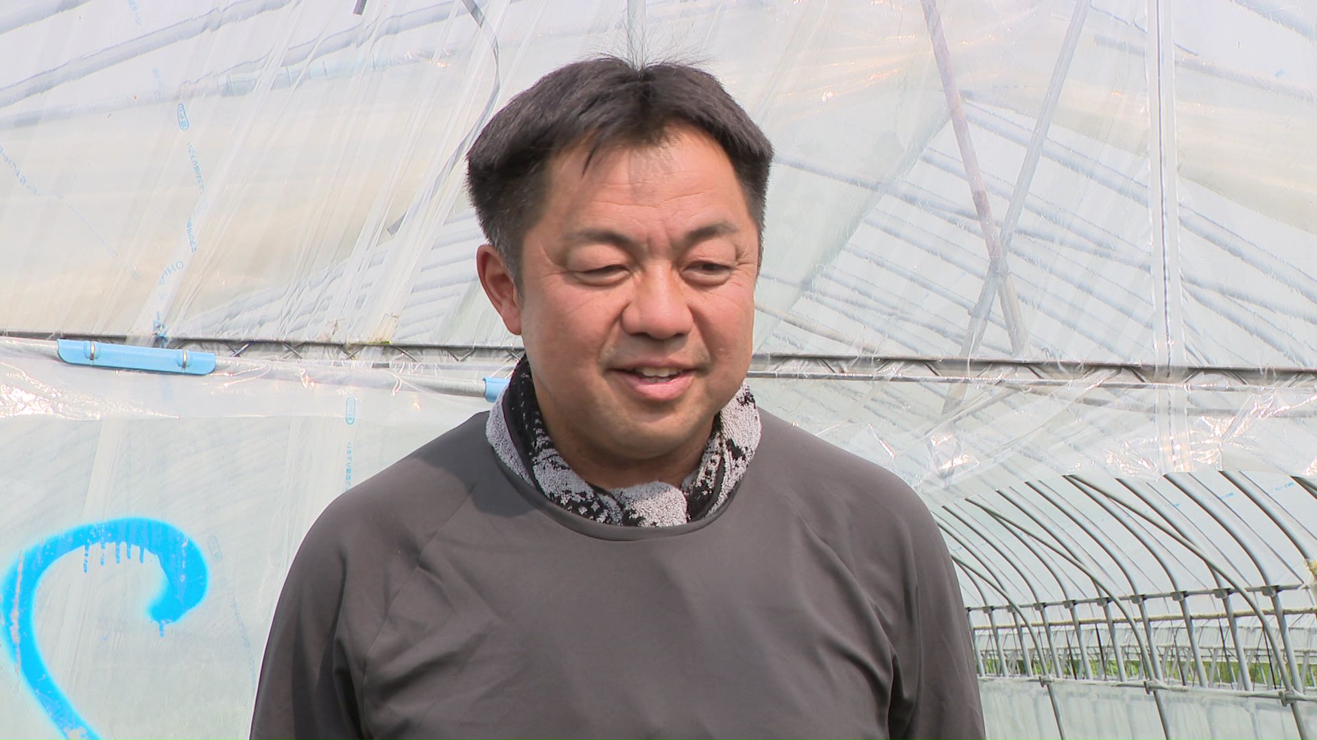 「旬の夕張メロンを食べてもらいたいです」メロン農家 原広志さん(夕張市)