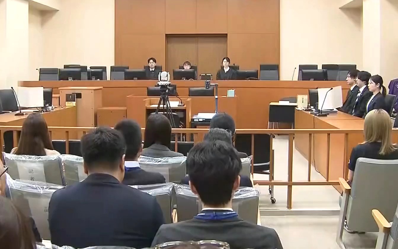 旭川地裁で開かれた裁判