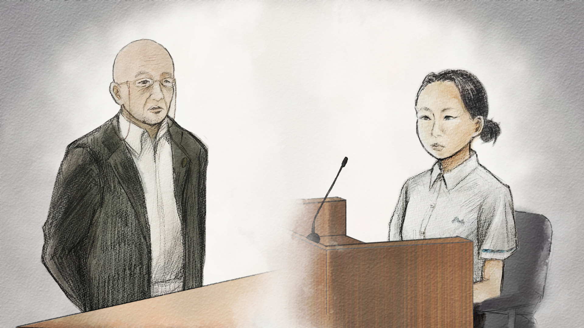 弁護人から質問を受ける内田被告